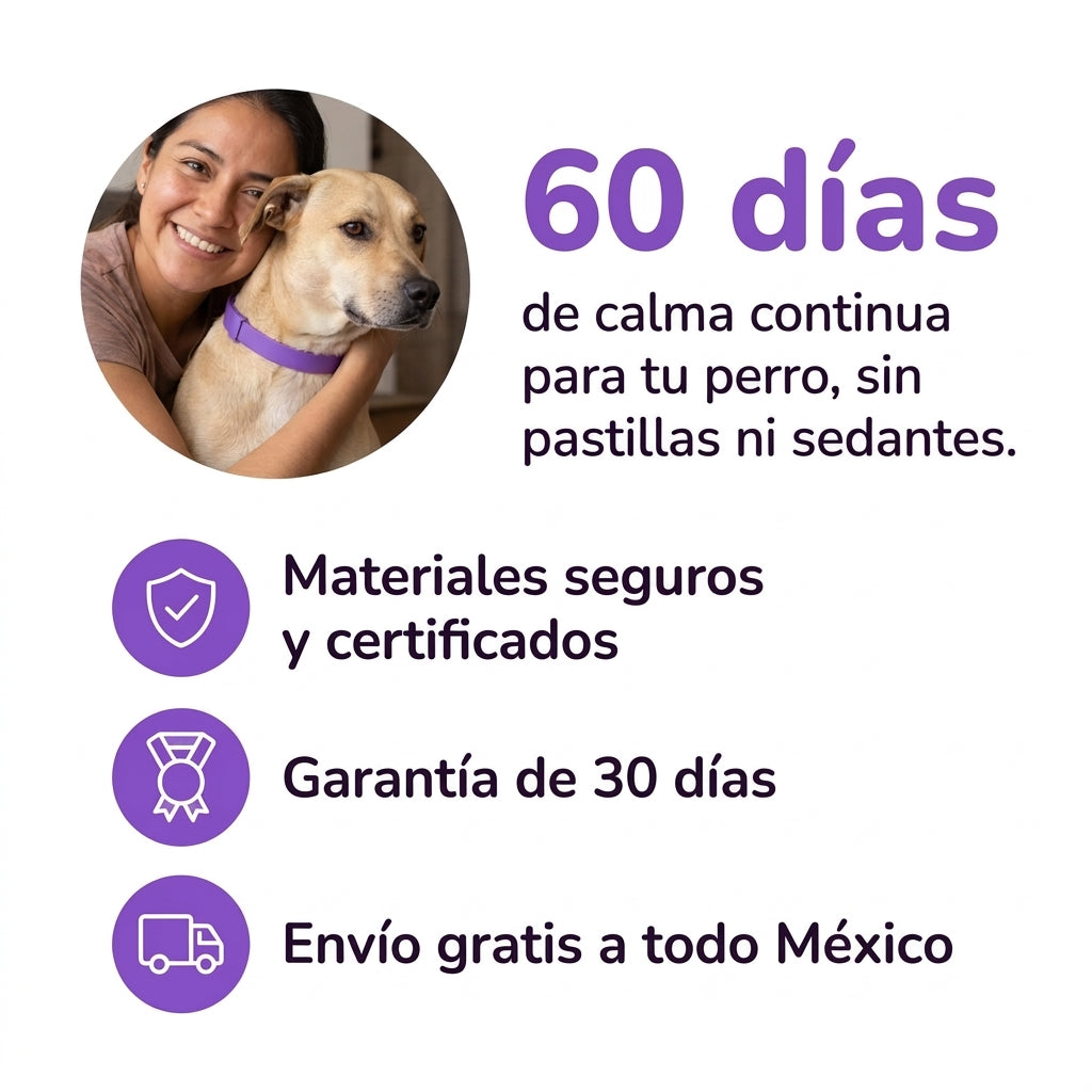 PetCalm™ - Collar Calmante de Feromonas