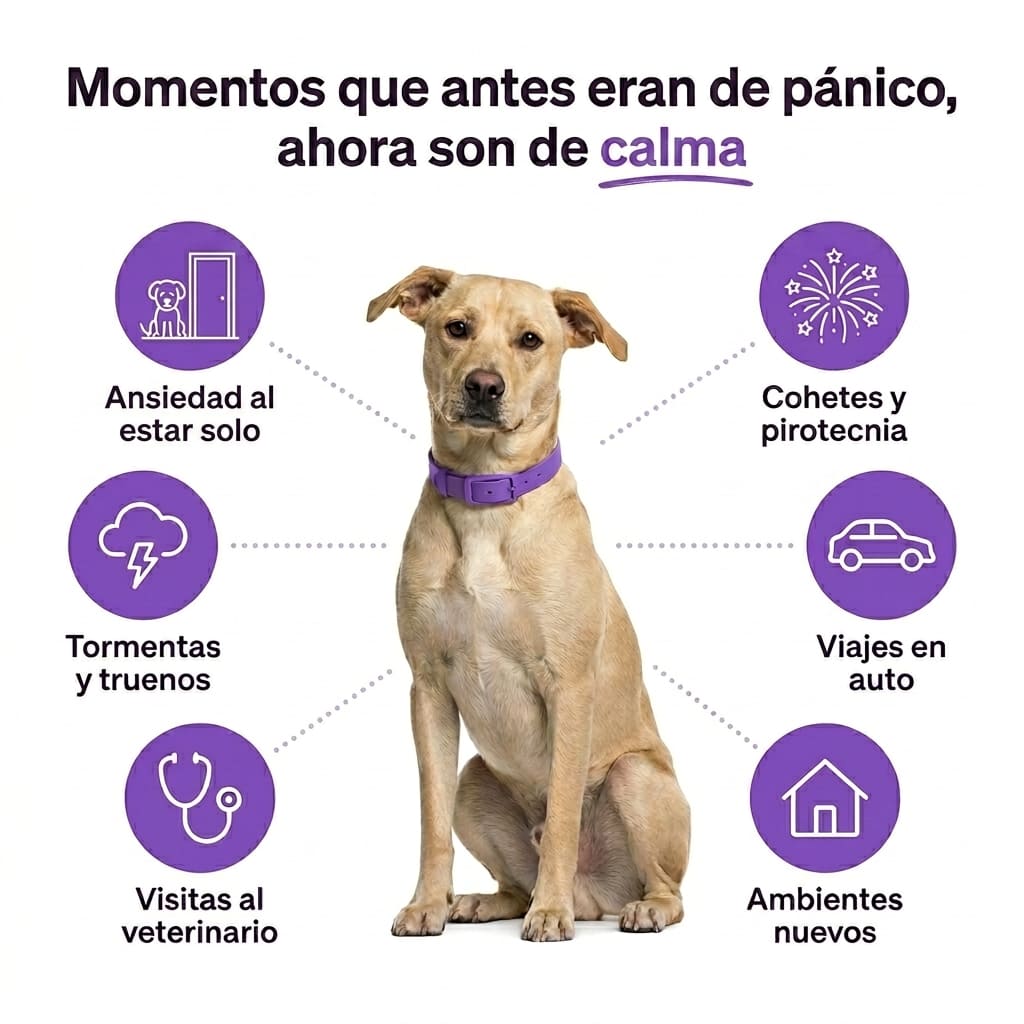 PetCalm™ - Collar Calmante de Feromonas